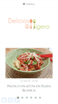 Mobile Screenshot of deliciosoyligero.com